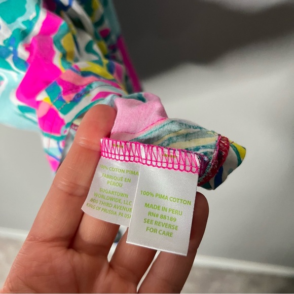 Lilly Pulitzer Melle Trapeze Tank Dress in Magenta Hottie Size XS - Picture 5 of 5